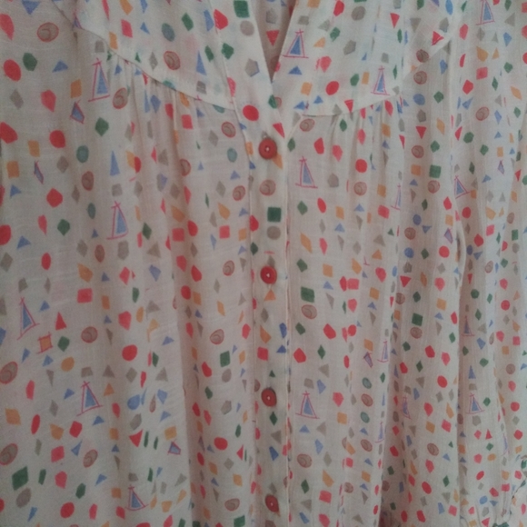 Anthropologie Maeve Peplum blouse Size XS - Picture 5 of 9